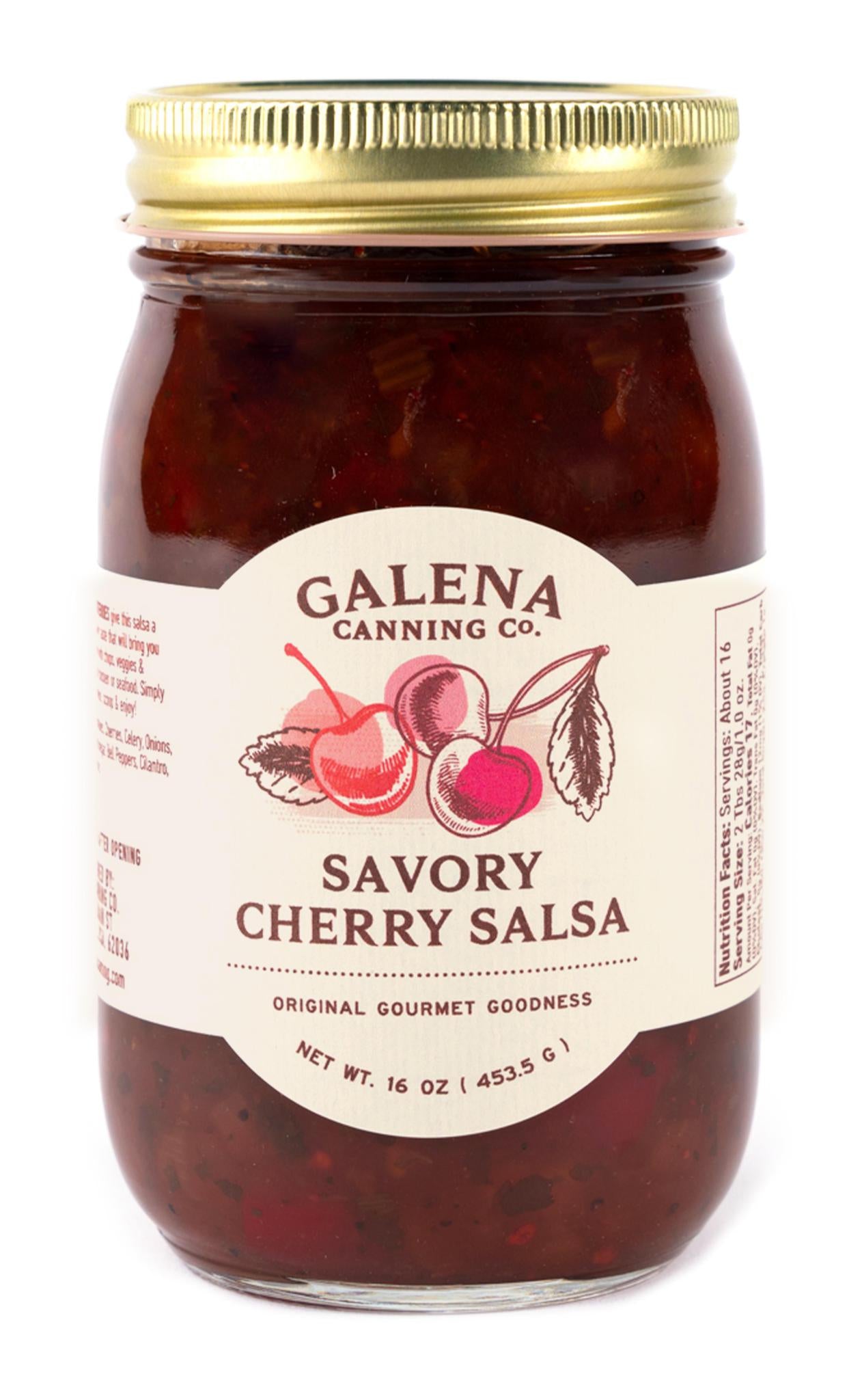 Savory Cherry Salsa 16 oz.
